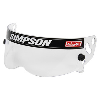 Simpson® - Clear Replacement Helmet Shield for X-Bandit/Diamondback/RX SA10