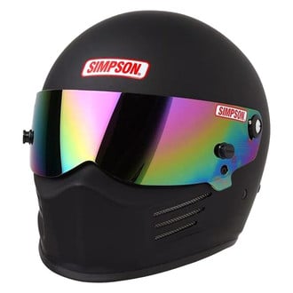 Simpson® 7200058 - Bandit Flat Black XXL Size Racing Helmet