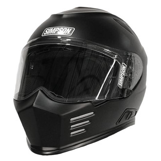 Simpson® - Ghost Bandit Solid 2X-Large Flat Black Full Face Helmet