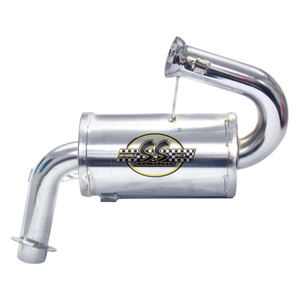 Sno-Stuff® - Stainless Steel Polished Rumble Pack Muffler