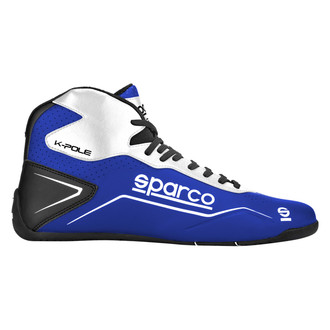 Sparco® - K-Pole Series Blue/White 43 Kart Racing Boots