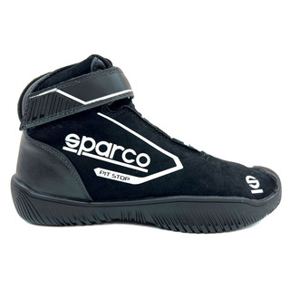 Sparco® - Pit Stop 2 Series Black 8 Racing Shoes
