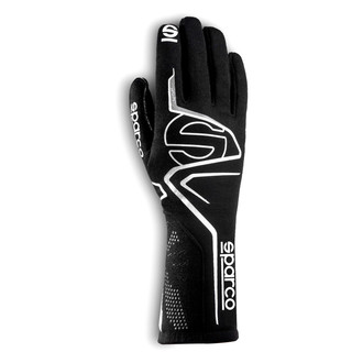 Sparco® - Lap Series Black/White 9 Gloves
