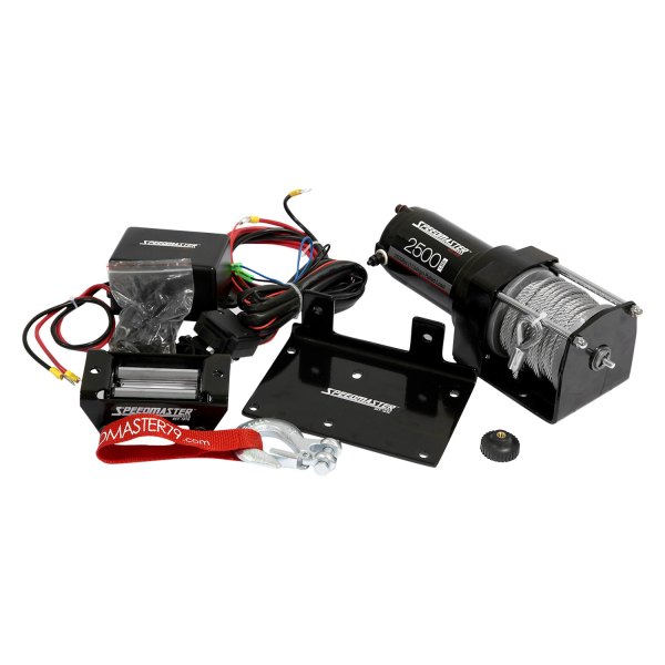 Speedmaster® - ATV 2,500 lbs Electric Winch Kit with Remote Switch