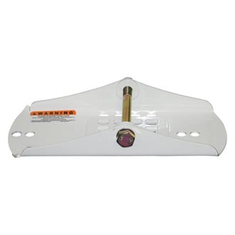 Starting Line® - Ski™ White Mounting Saddle Bracket