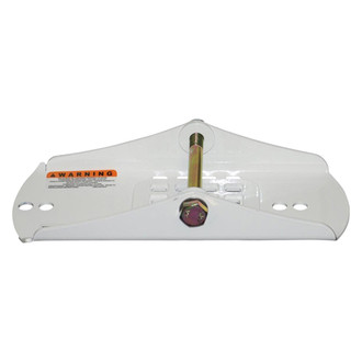 Starting Line® - Ski™ White Mounting Saddle Bracket