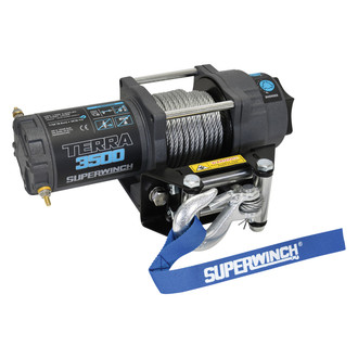 Superwinch® - ATV/UTV Terra 3,500 lbs Electric Winch with Wire Rope