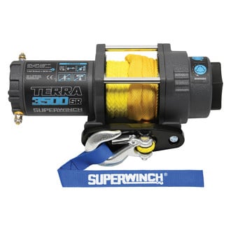 Superwinch® - ATV/UTV Terra 3,500 lbs Electric Winch with Synthetic Rope