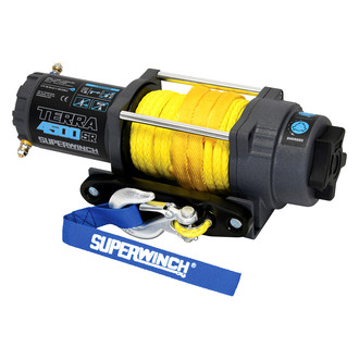 Superwinch® - ATV/UTV Terra 4,500 lbs Electric Winch with Synthetic Rope