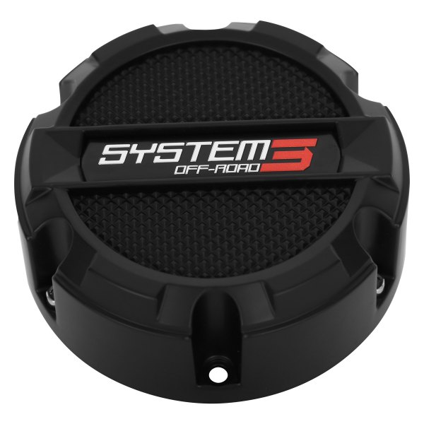 System 3 Off-Road® - Matte Black Wheel Center Cap
