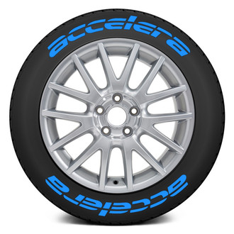 Tire Stickers® - "Accelera" Tire Lettering Kit