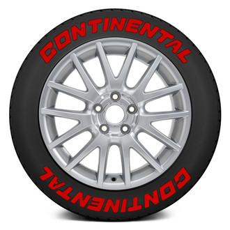 Tire Stickers® - "Continental" Tire Lettering Kit