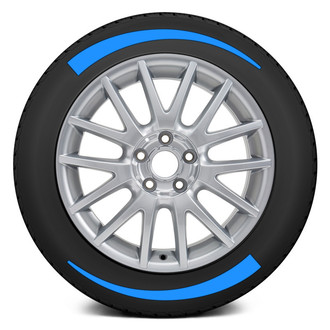 Tire Stickers® - "Flares" Full Tire Decal Kit