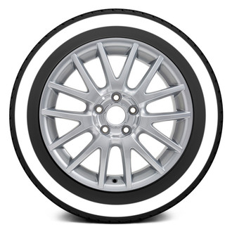 Tire Stickers® - White White Wall Full Tire Decal Kit