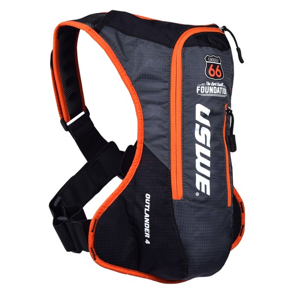 USWE® - Outlander KC66 Hydration Pack (Black/Gray/Orange)