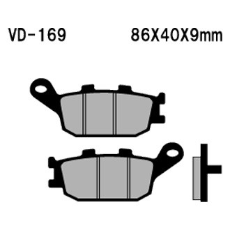 Vesrah® - Organic Semi-Metallic Brake Pads