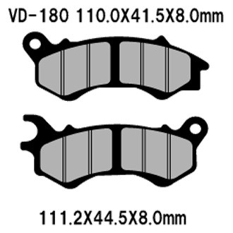 Vesrah® - Organic Semi-Metallic Brake Pads