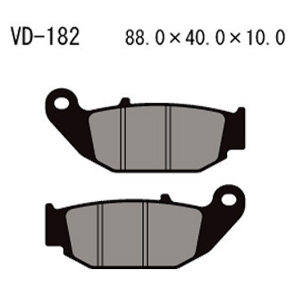Vesrah® - Organic Semi-Metallic Brake Pads