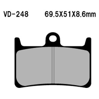 Vesrah® - Organic Semi-Metallic Brake Pads