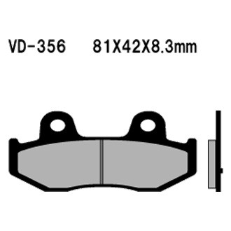 Vesrah® - Organic Semi-Metallic Brake Pads
