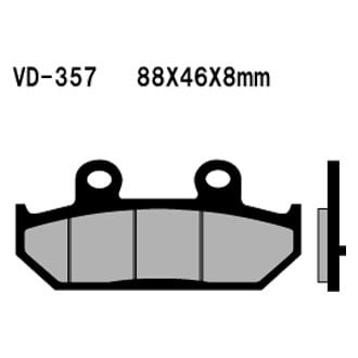 Vesrah® - Organic Semi-Metallic Brake Pads