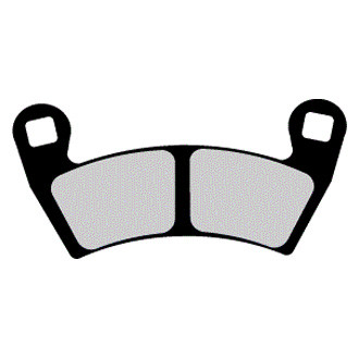 Vesrah® - Rear Organic Semi-Metallic Brake Pads