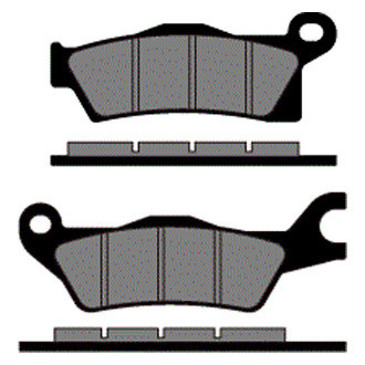 Vesrah® - Rear Organic Semi-Metallic Brake Pads