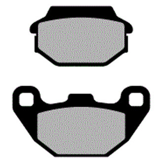 Vesrah® - Rear Organic Semi-Metallic Brake Pads
