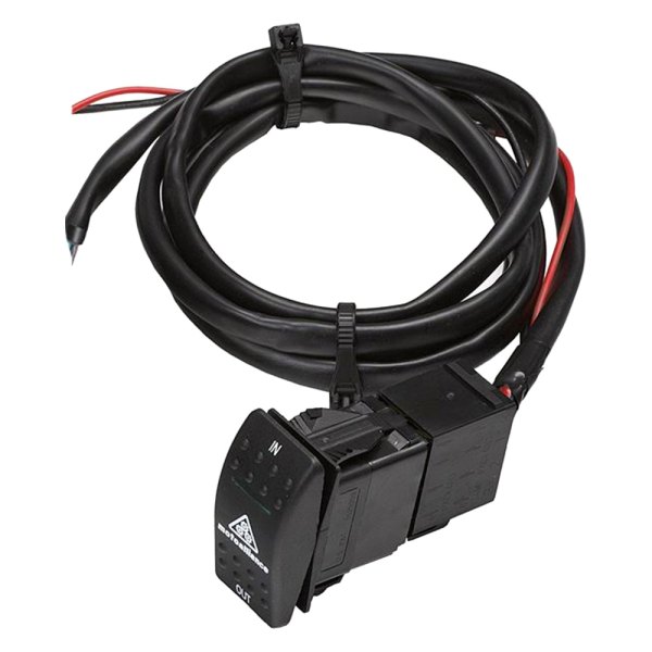 Viper Winches® - UTV Flush Mount Dash Switch with Spade Connectors