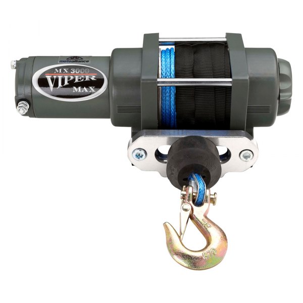 Viper Winches® MX3000_NCBL40 ATV/UTV Max 3,000 lbs Winch Kit with 40' Blue Synthetic Rope