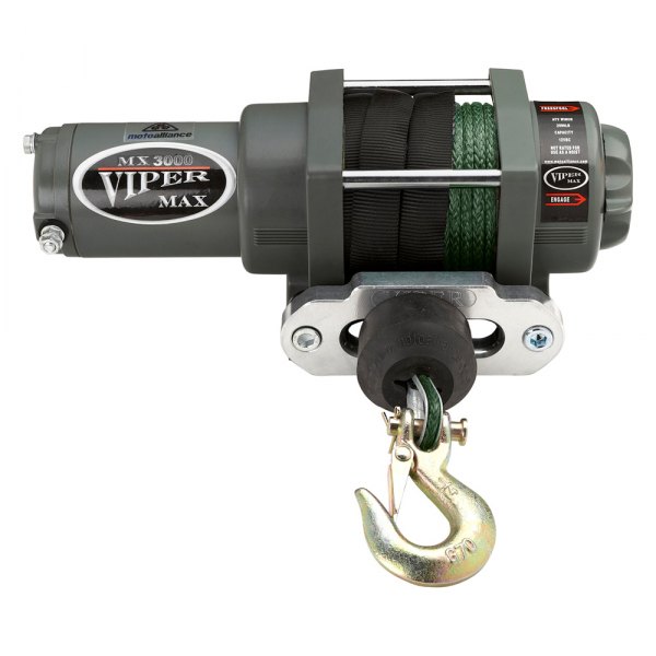 Viper Winches® MX3000_NCGR40 ATV/UTV Max 3,000 lbs Winch Kit with 40