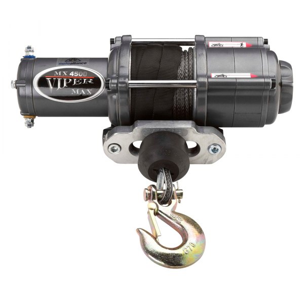 Viper Winches® MX4500_BK ATV/UTV Max 4,500 lbs Winch with 50' Black