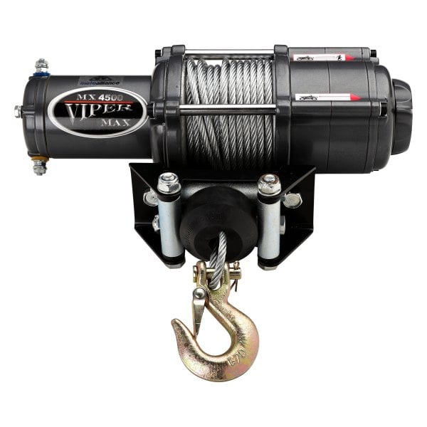 Viper Winches® MX4500 - ATV/UTV Max 4,500 lbs Winch with 50' Steel ...