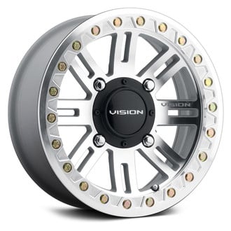 VISION® - 356BL Manx 2 Beadlock ATV/UTV As-Cast Machined Face Machined Ring/Lip Wheel