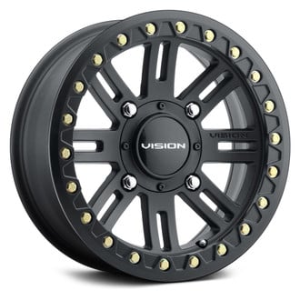 VISION® - 356BL Manx 2 Beadlock ATV/UTV Satin Black Wheel