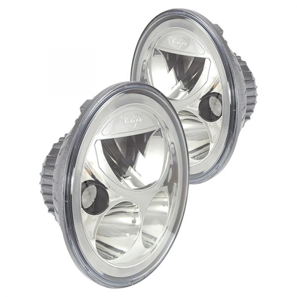 Vision X® - Vortex 7" Round Chrome Halo LED Headlights