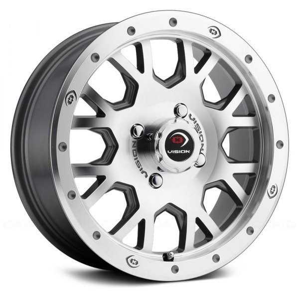 VISION® - Vision GV8 INVADER Gunmetal Wheels MP