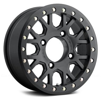 VISION® - GV8BL Invader Beadlock ATV/UTV Satin Black Wheel