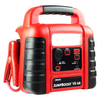 Wagan® 7552 - JumpBoost V8™ 12v Portable Battery Jump Starter With Air Compressor