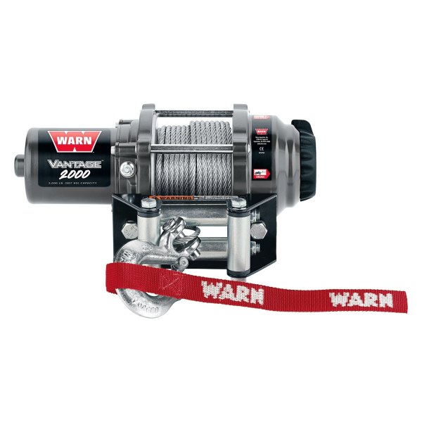Warn® - Vantage 2000 lbs Winch with Wire Rope