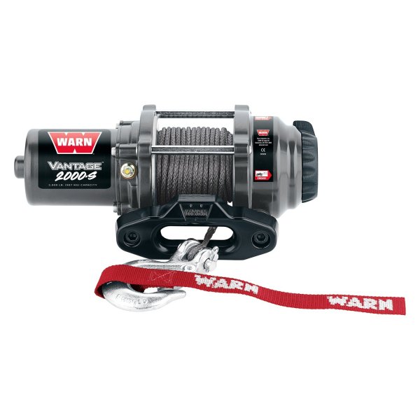 Warn® - Vantage 2000 lbs Winch with Synthetic Rope