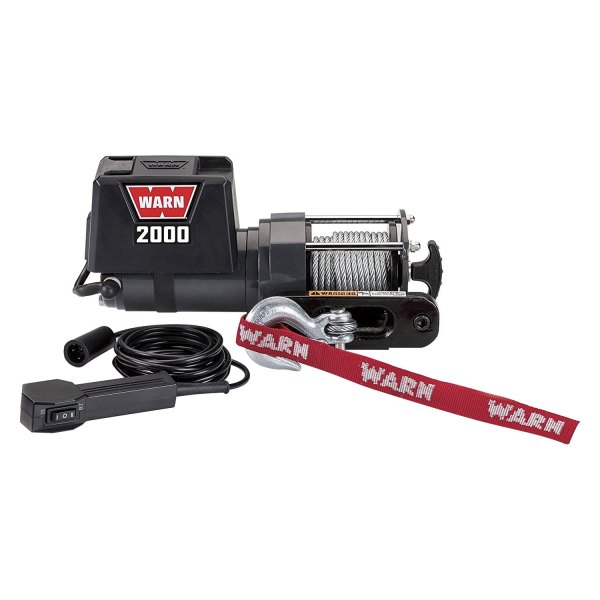 WARN® - UTV DC Series 2,000 lbs Winch with Wire Rope