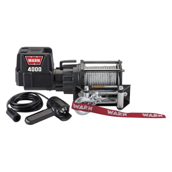 WARN® - UTV DC Series 4,000 lbs Winch with Wire Rope