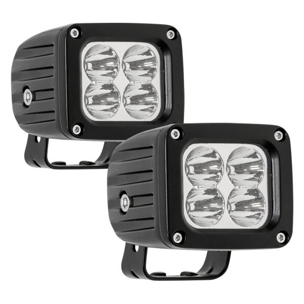 Westin® - Quadrant XP Auxiliary Stud Mount 3"x2.5" 2x20W Square Spot Beam LED Lights