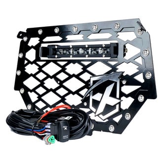 Xprite® - Laser Cut Main Black Mesh Grille