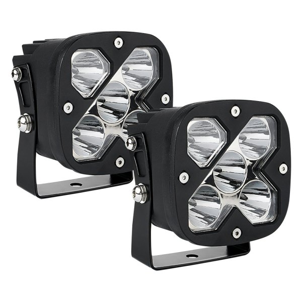 Xprite® - X-Beam Series 3" 2x25W Square Spot Beam LED Lights