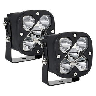 Xprite® - X-Beam Series Square Spot Beam LED Lights (4", 3")