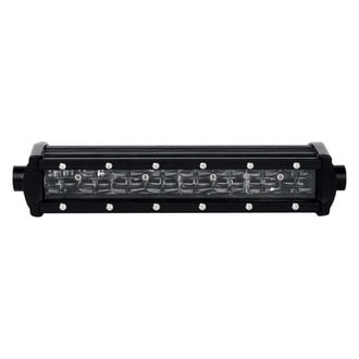 Xprite® WL-C8AMBER-48SS - Sunrise Series 9.5" 48W Dual Row Flood Beam LED Light Bar with Amber Backlight