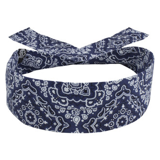 ZANheadgear® - Paisley Navy Cooldanna Bandz