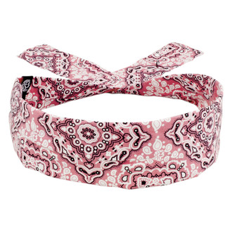 ZANheadgear® - Pink Paisley Cooldanna Bandz